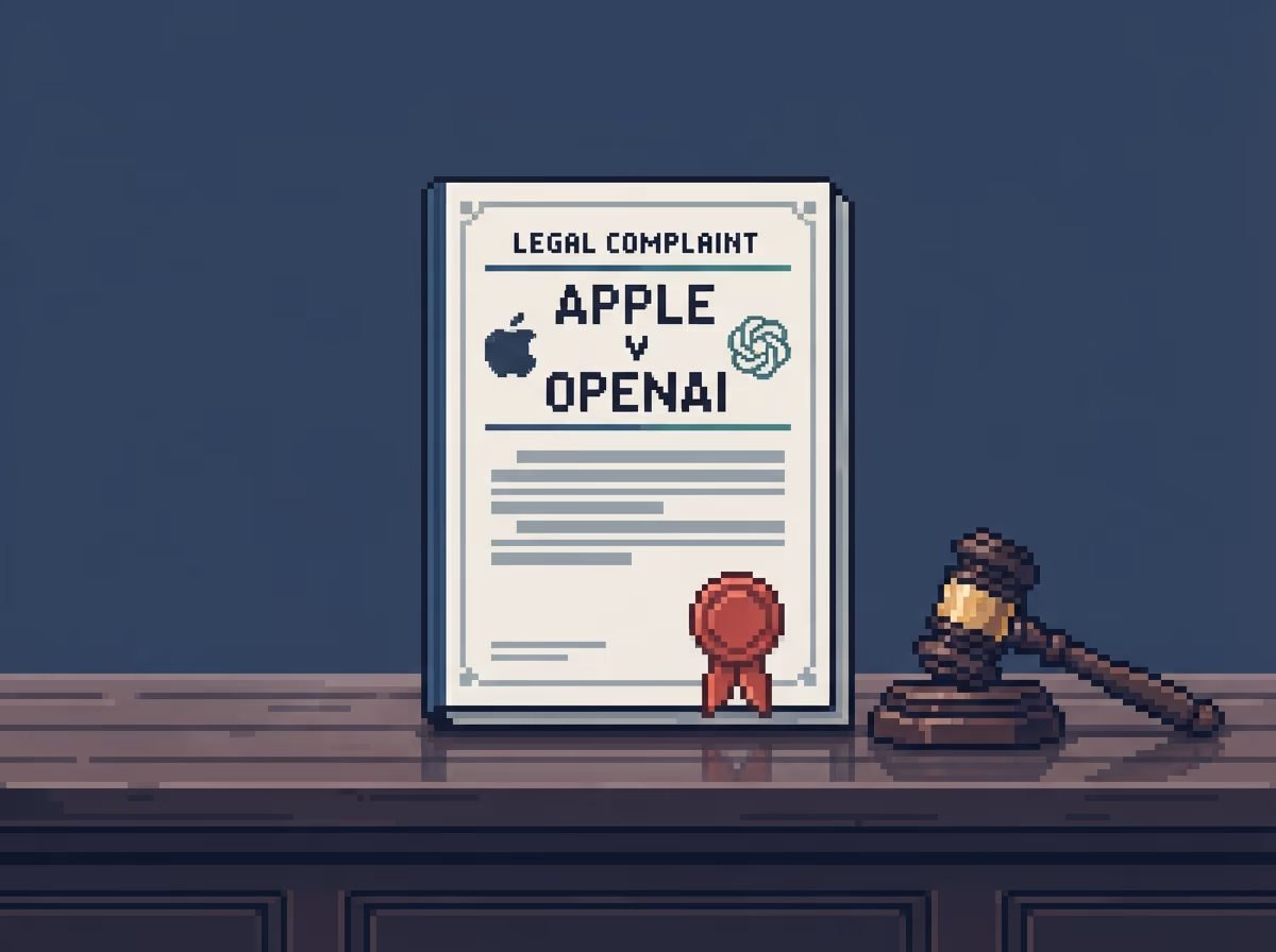 A sealed court filing labeled Apple v OpenAI