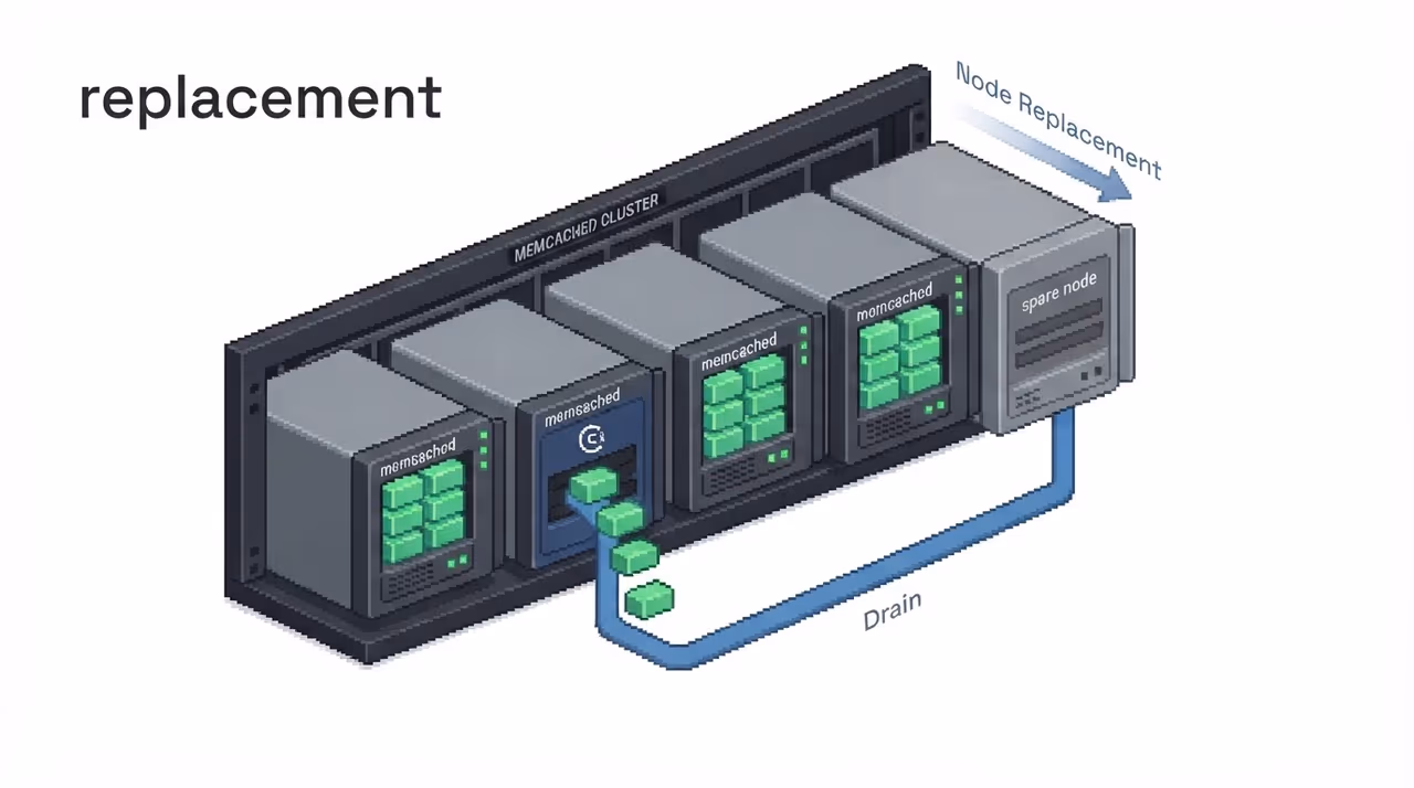 Consul rollout replacing cache nodes with empty spares